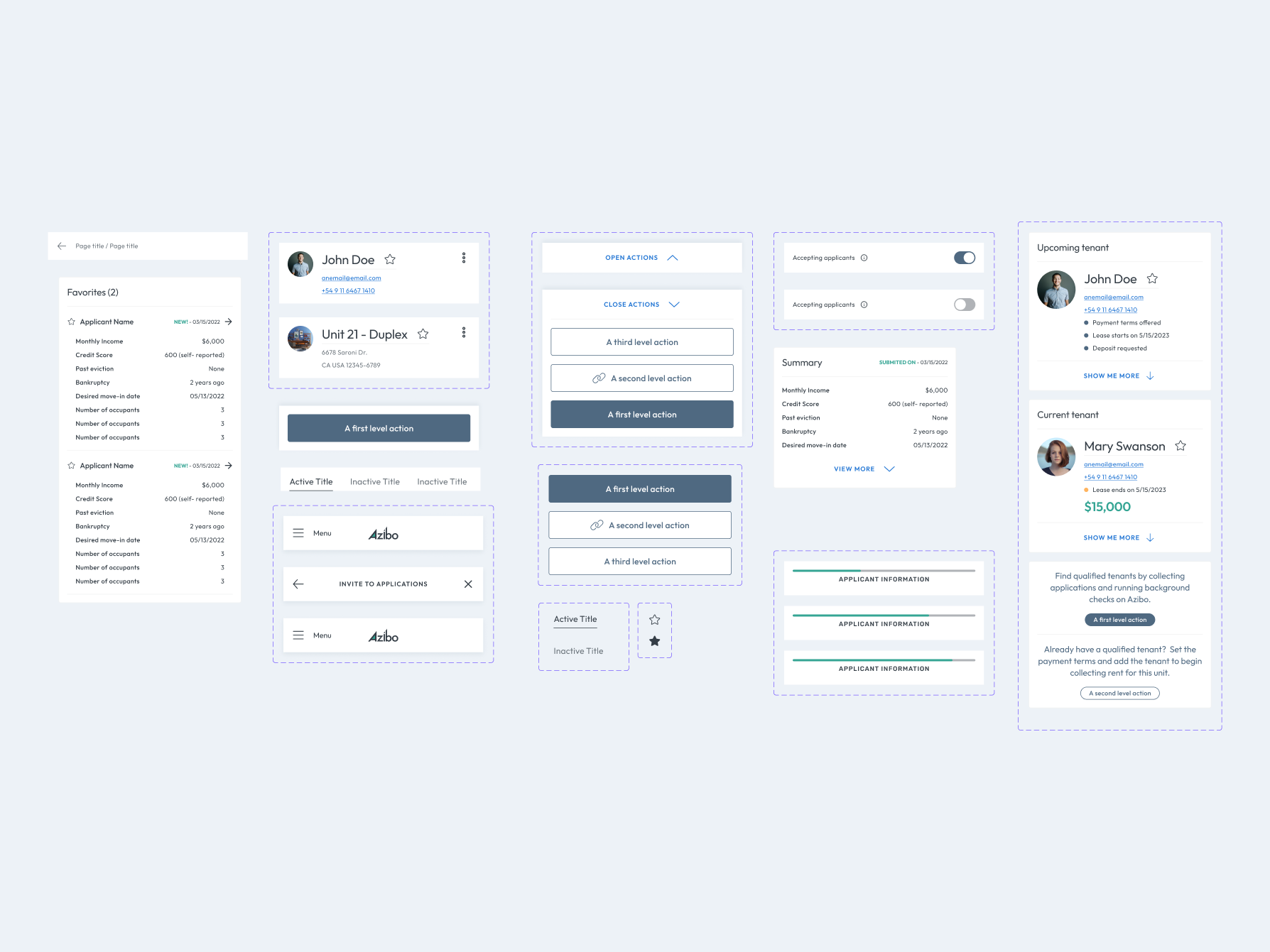 Azibo — Landlord & Tenant Portal