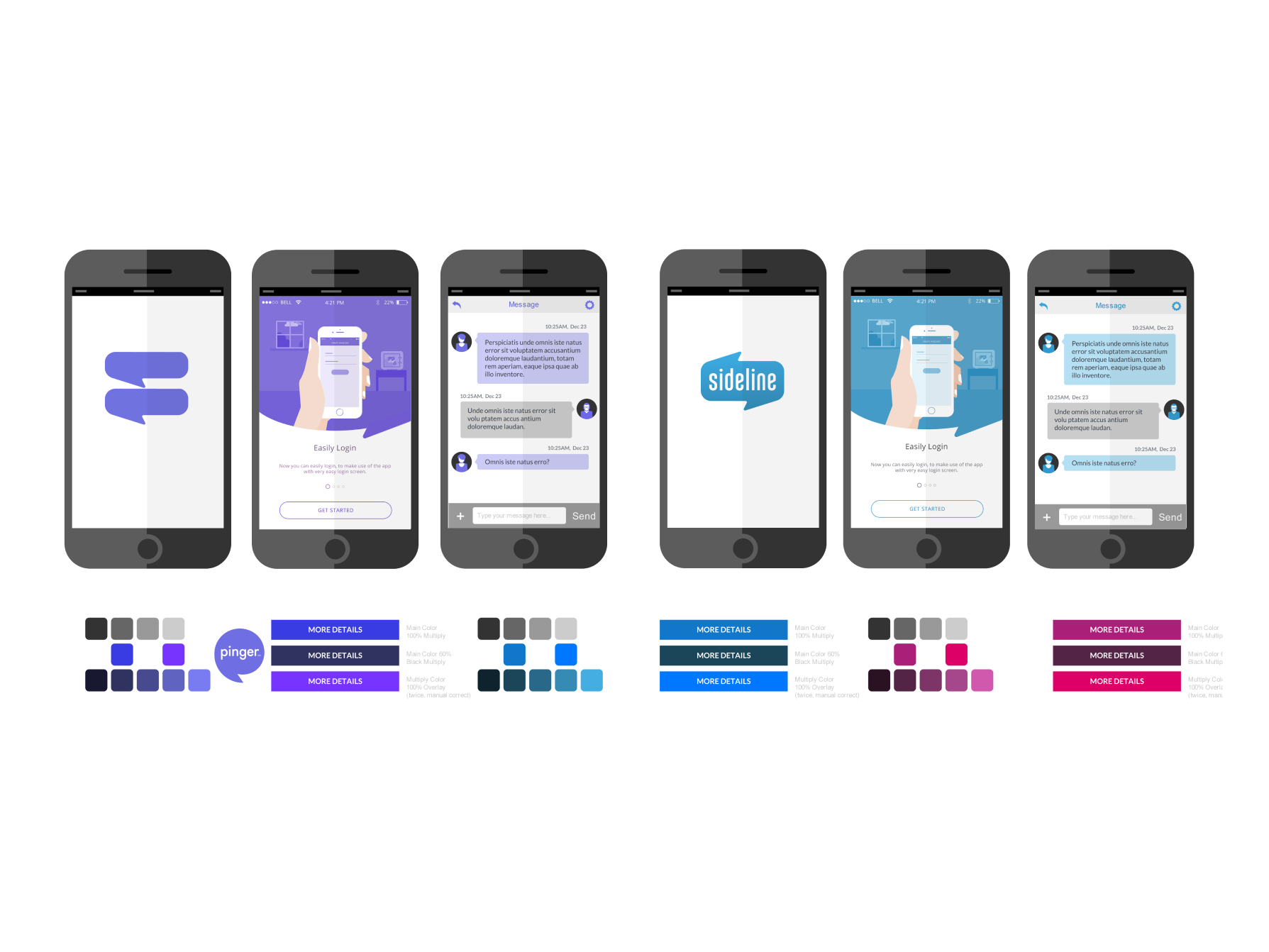 Pinger — Branding & Design Direction