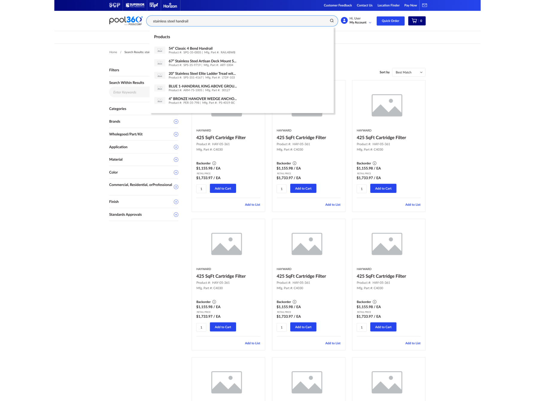 PoolCorp — screen 7