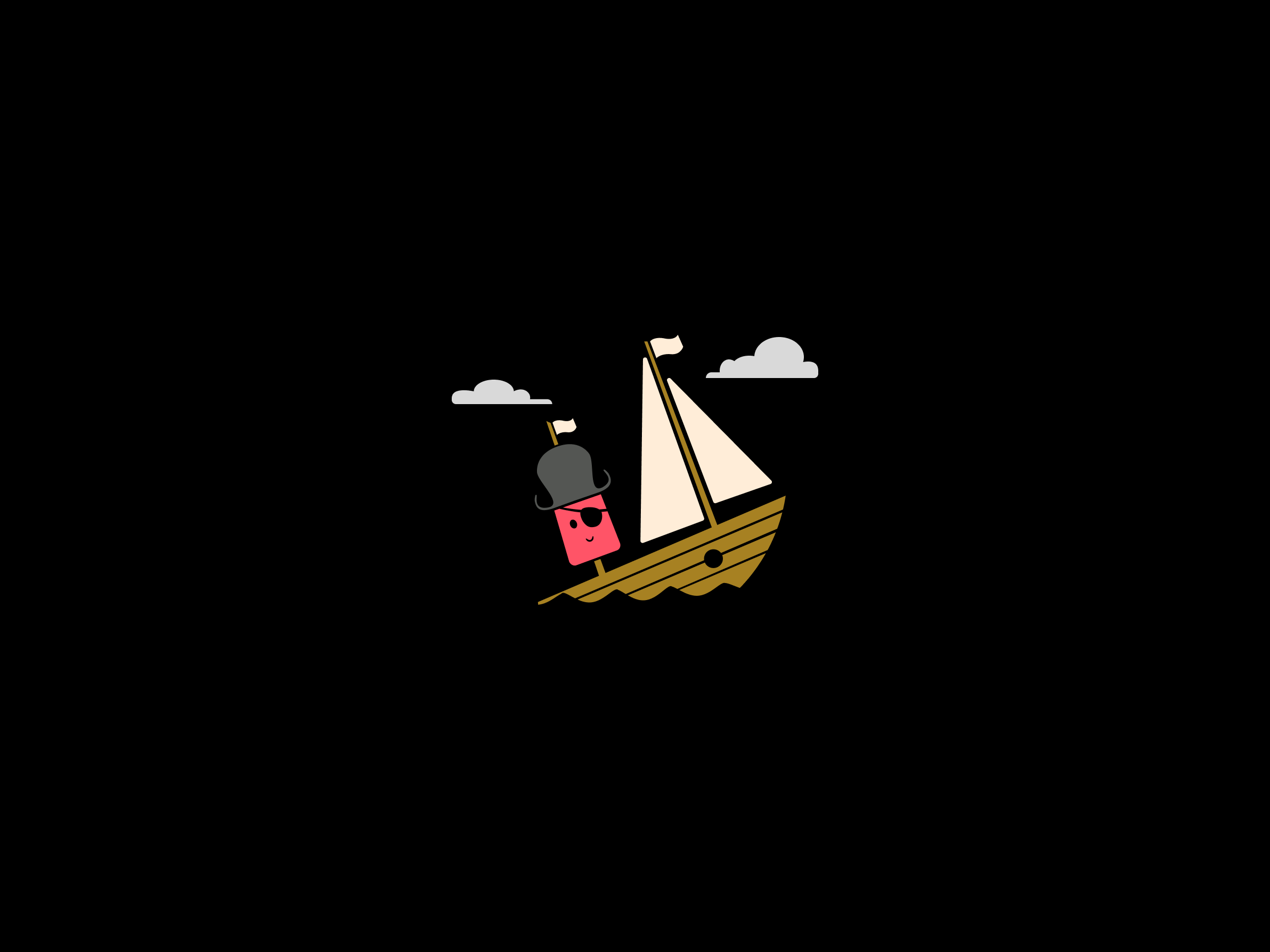 Pirate Popsicle — Brand & Stickers