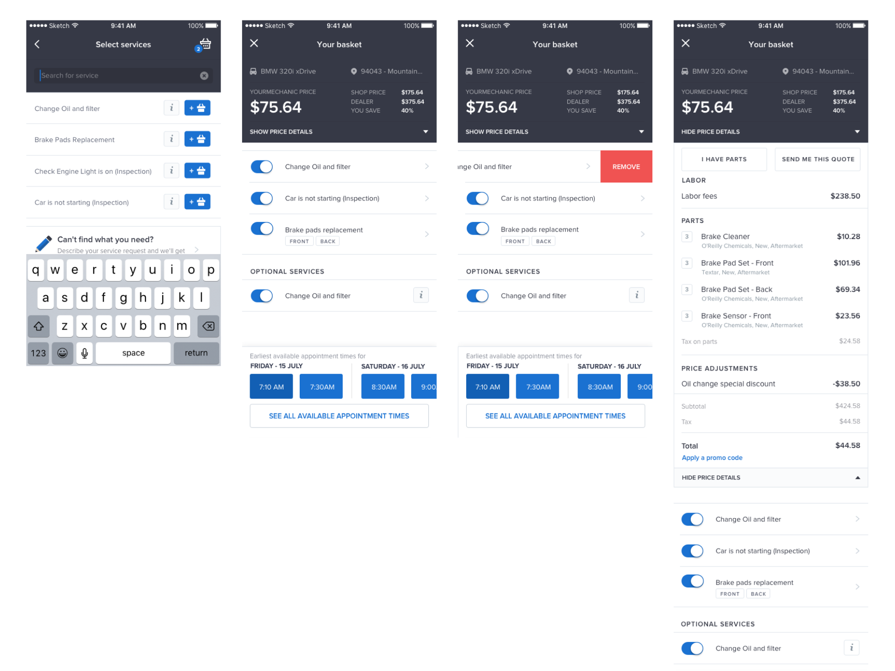 YourMechanic — screen 5